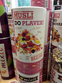 Müsli s ovocem