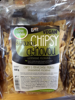 Chipsy s moukou dýňovou