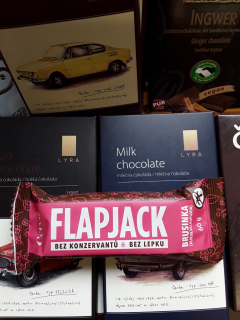 Flapjack brusinka