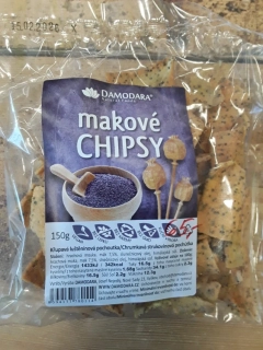 Makové chipsy