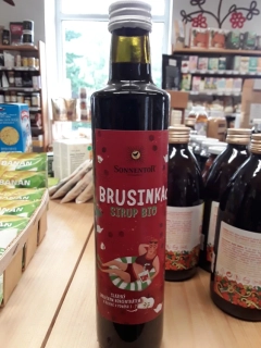Brusinka sirup bio