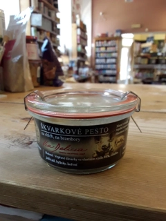 Škvarkové pesto