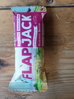 Flapjack ovesný Malina-jahoda bezlepkový