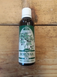 Kapky - Borůvka černá