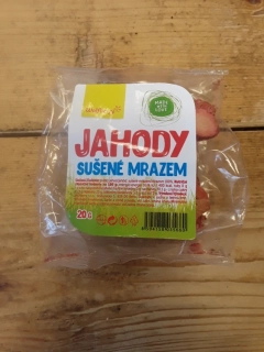 Jahody sušené mrazem