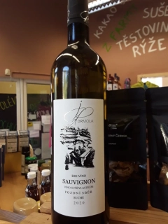 Bio víno Sauvignon pozdní sběr suché 2020