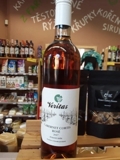 Cabernet Cortis Rosé 2017 pozdní sběr polosuché