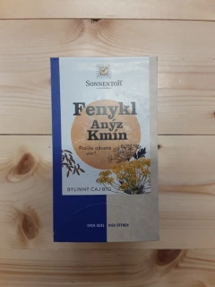 Čaj Fenykl anýz kmín