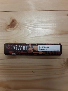 Čokoláda Espresso Biscotti Bio