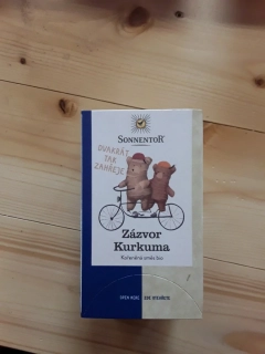 zázvor kurkuma-čaj