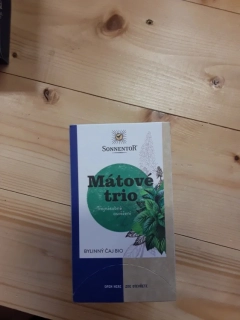 Mátové trio - bylinný čaj bio