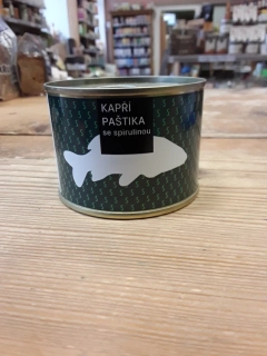 Kapří paštika se spirulínou