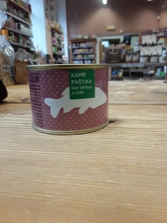 Kapří paštika bez laktózy s chilli