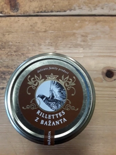 Rillettes z bažanta