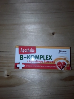 B-komplex s kyselinou listovou