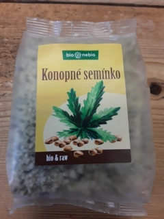 Konopné semínko bio - loupané
