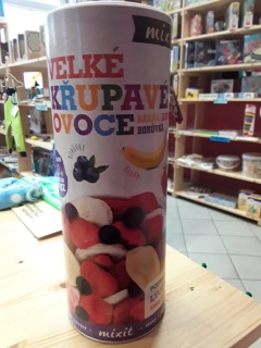 Mixit velké křupavé ovoce banán jahoda borůvka