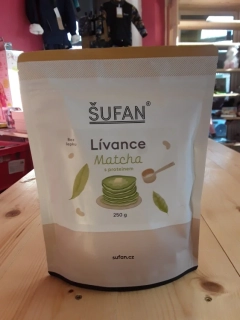 Lívance matcha s proteinem