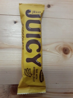 Jelly juicy chocolate banana