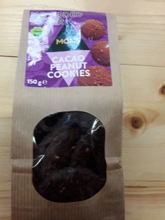 Cacao peanut cookies