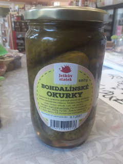 Bohdanínské okurky