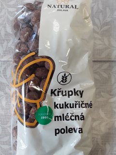 Křupky kukuřičné jogurt malina
