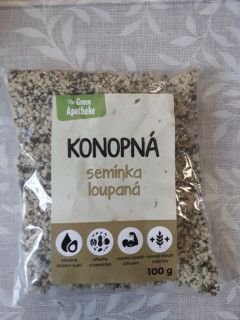 Konopné semínko - loupané