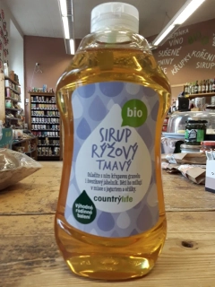 Sirup rýžový tmavý bio