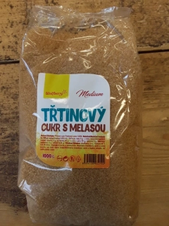 Třtinový cukr s melasou