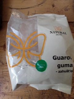 Guarová guma - zahušťovadlo