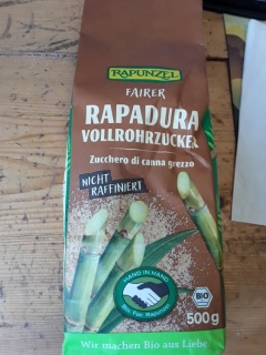 Bio Fair Trade sušená třtinová šťáva rapadura
