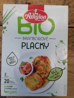 Bio bramborové placky
