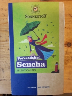 Povznášející sencha - zelený čaj bio