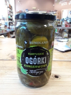 Okurky sterilované bio