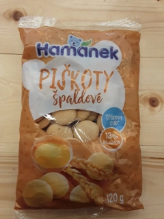 Piškoty špaldové