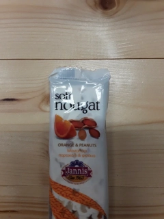 Soft nougat - pomeranč a arašídy