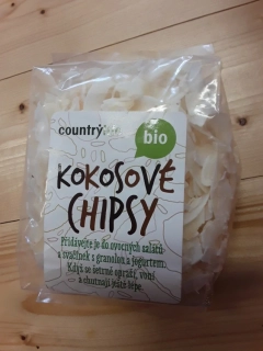 Chipsy kokosové bio