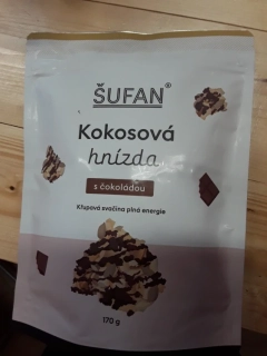 Kokosová hnízda s čokoládou