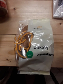 Dukáty brusinkové