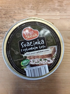 Svačinka s vytuněným tofu