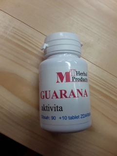 Doplňek stravy guarana