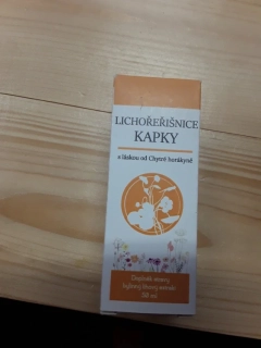 Lichořeřišnice kapky