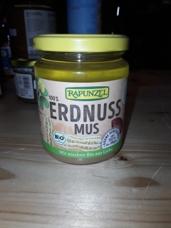 Bio arašídová pasta