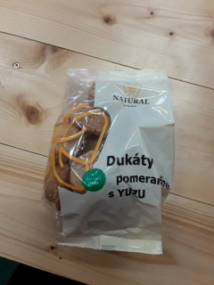 Dukáty pomerančové s YUZU