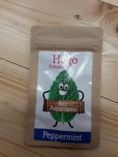 hugo žvýkačky peppermint