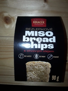 Pečené rýžové chlebové chipsy s olivovým olejem bezlepkové