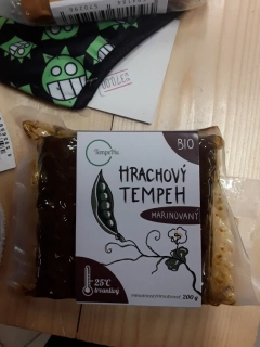 Tempeh hrachový bio marinovaný
