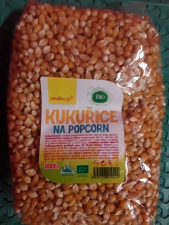 Bio kukuřice na popcorn