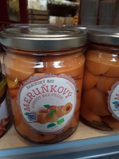 Bio meruňkový kompot