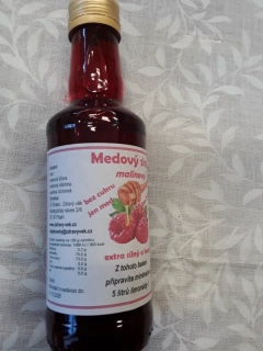 Medový sirup malinový